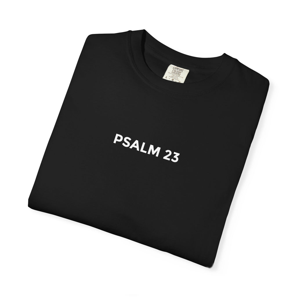 Psalm 23 Shirt - He Makes Me Lie Down In Green Pastures (Football)