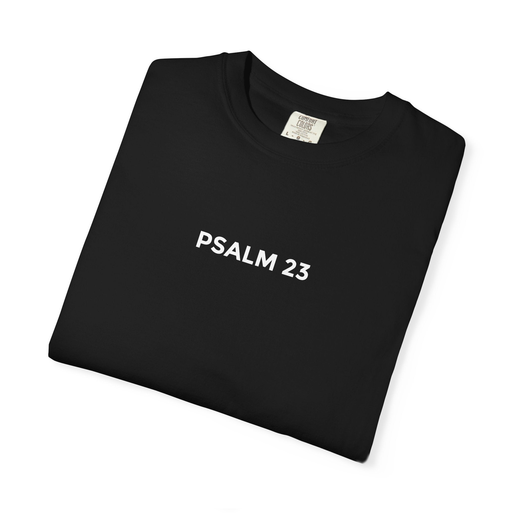 Psalm 23 Shirt - He Makes Me Lie Down In Green Pastures (Football)