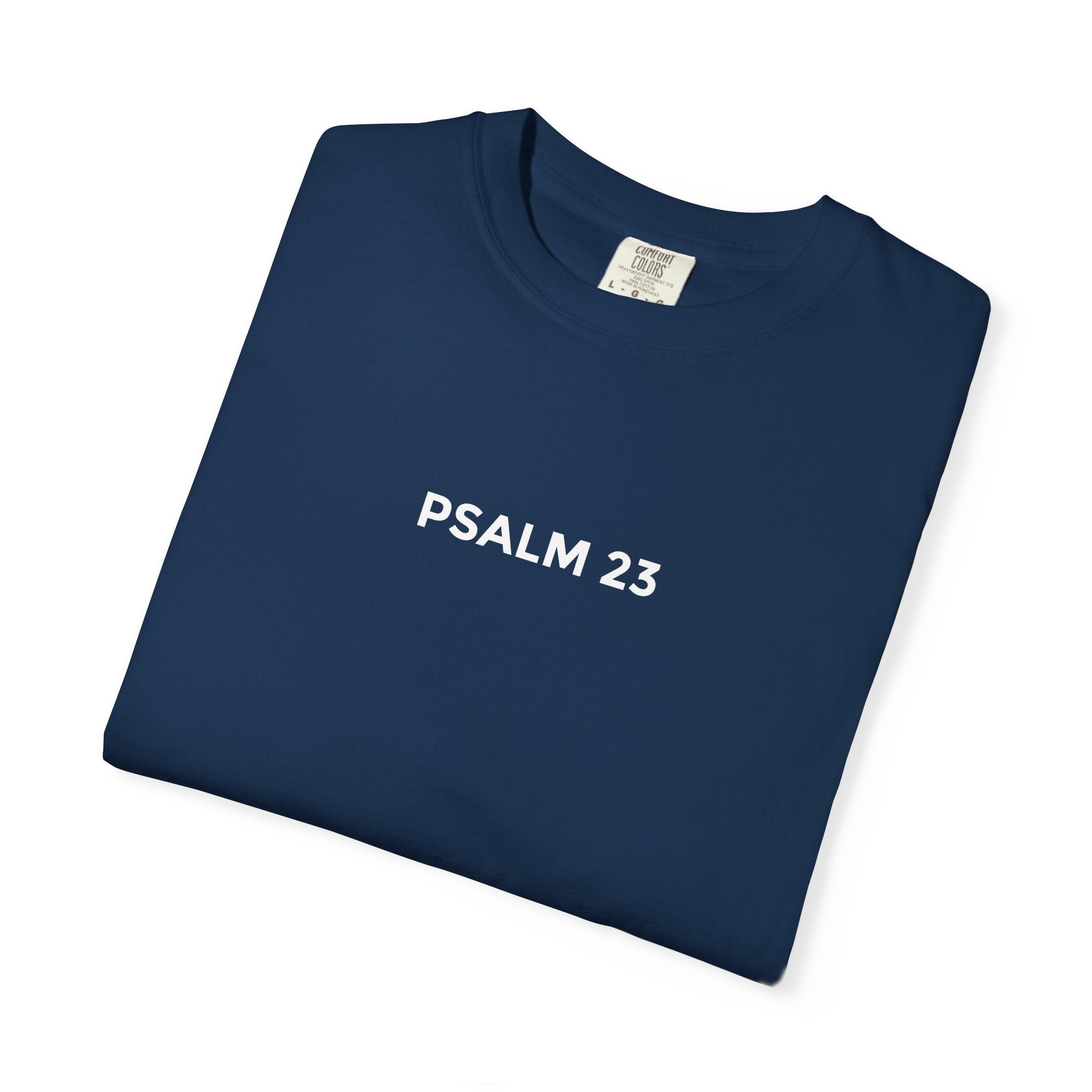 Psalm 23 Shirt - He Makes Me Lie Down In Green Pastures (Football)
