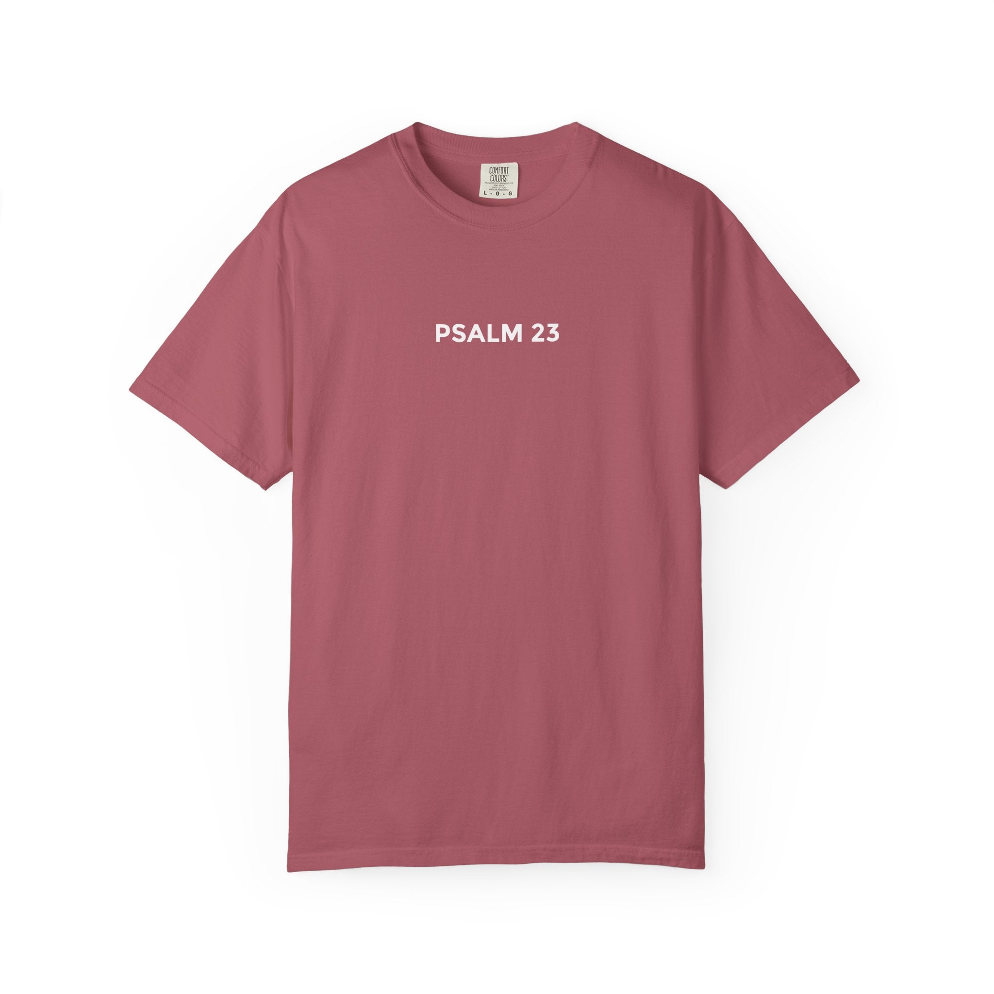 Psalm 23 Shirt - He Makes Me Lie Down In Green Pastures (Football)