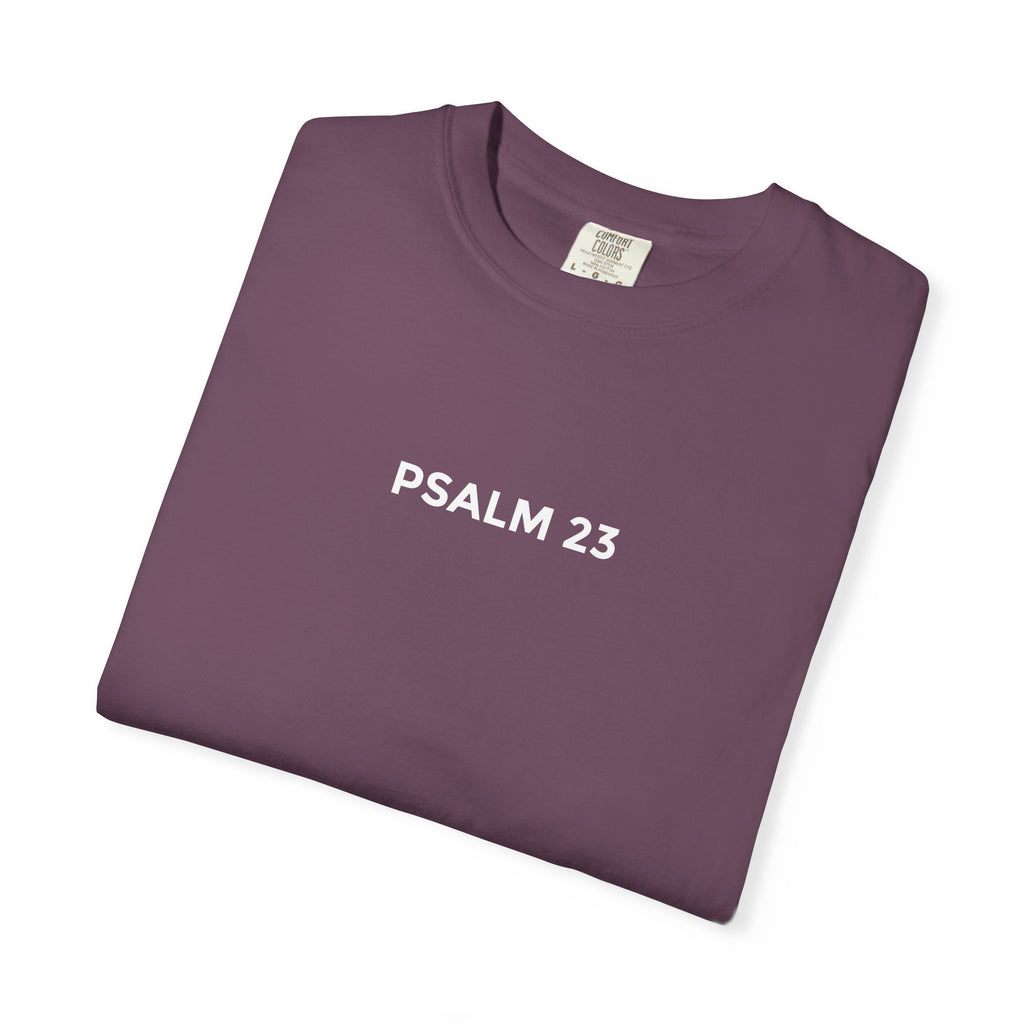 Psalm 23 Shirt - He Makes Me Lie Down In Green Pastures (Football)