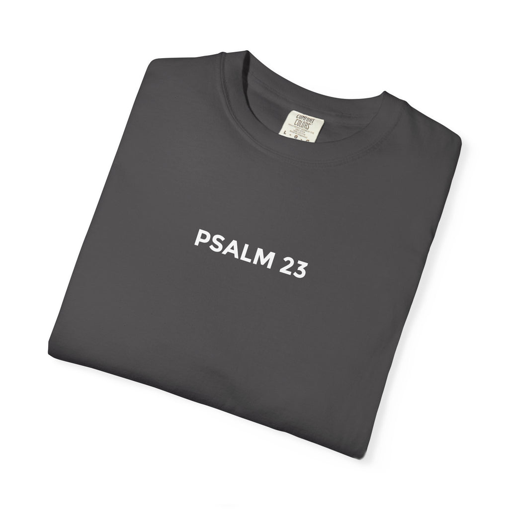 Psalm 23 Shirt - He Makes Me Lie Down In Green Pastures (Football)