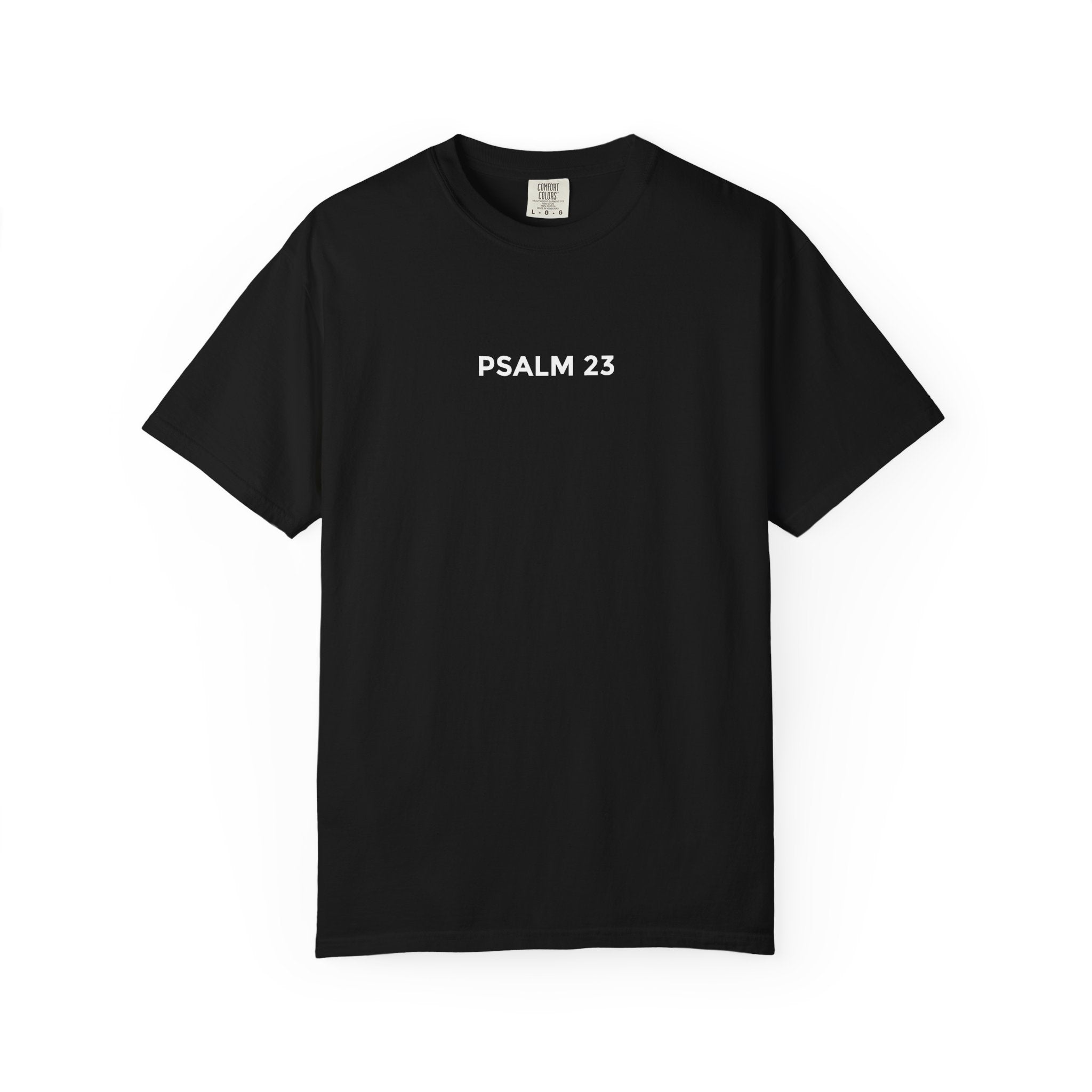 Psalm 23 Shirt - He Makes Me Lie Down In Green Pastures (Football)