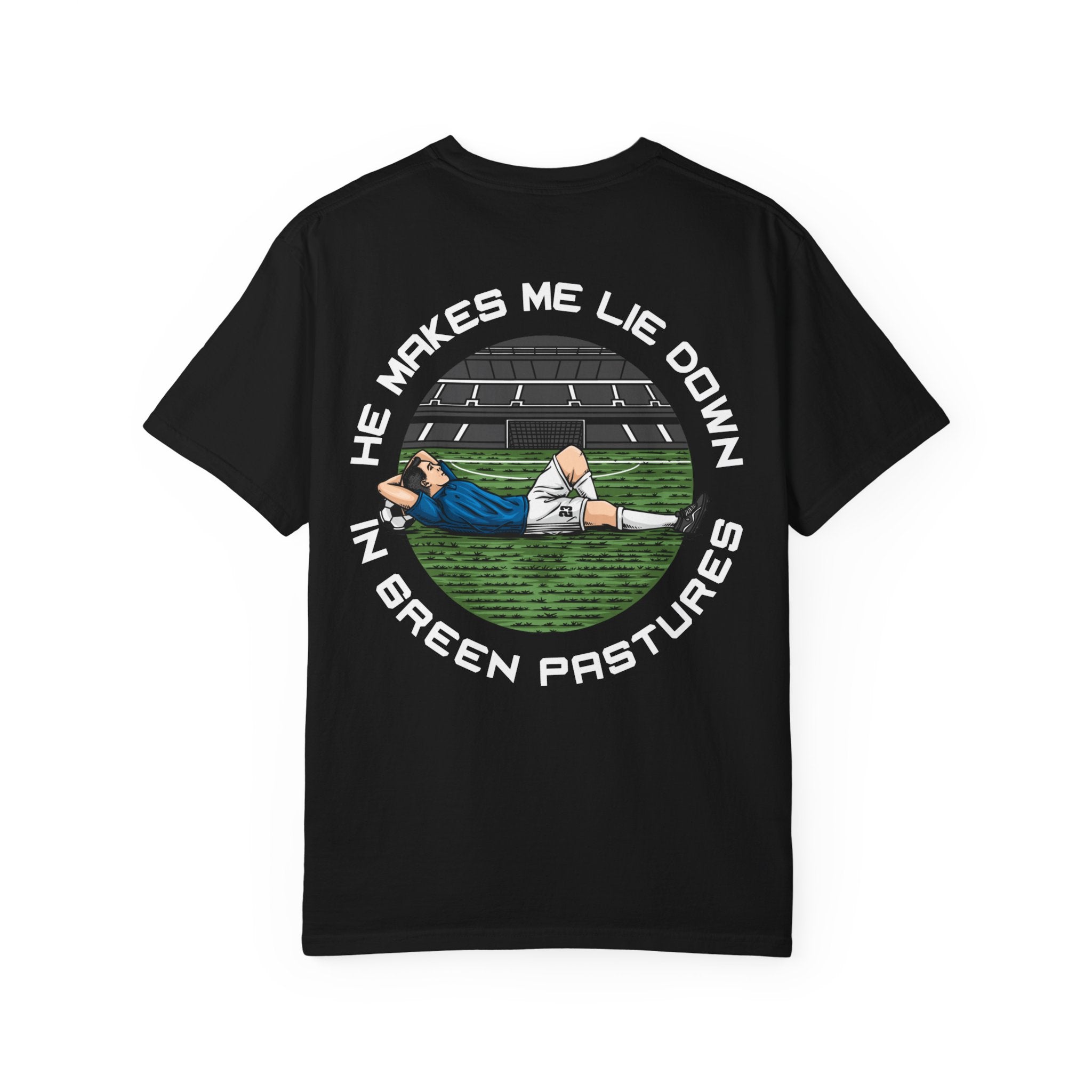Psalm 23 - He Makes Me Lie Down in Green Pastures (Soccer)