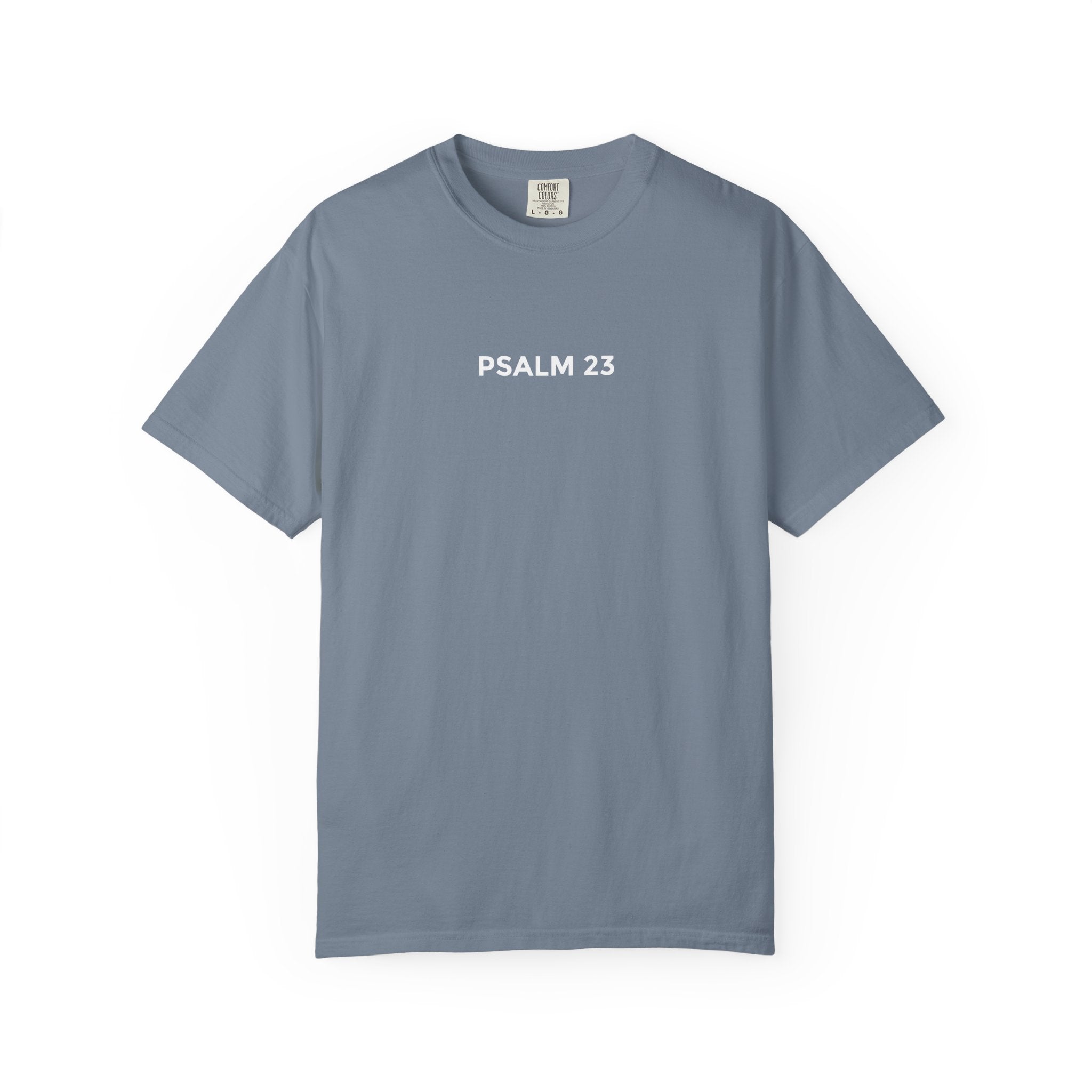 Psalm 23 Shirt - He Makes Me Lie Down In Green Pastures (Football)