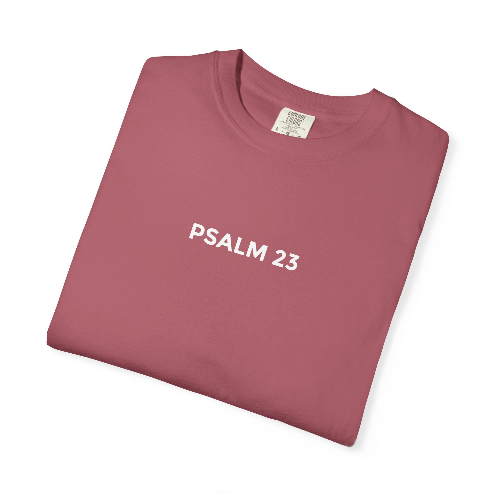 Psalm 23 Shirt - He Makes Me Lie Down In Green Pastures (Football)