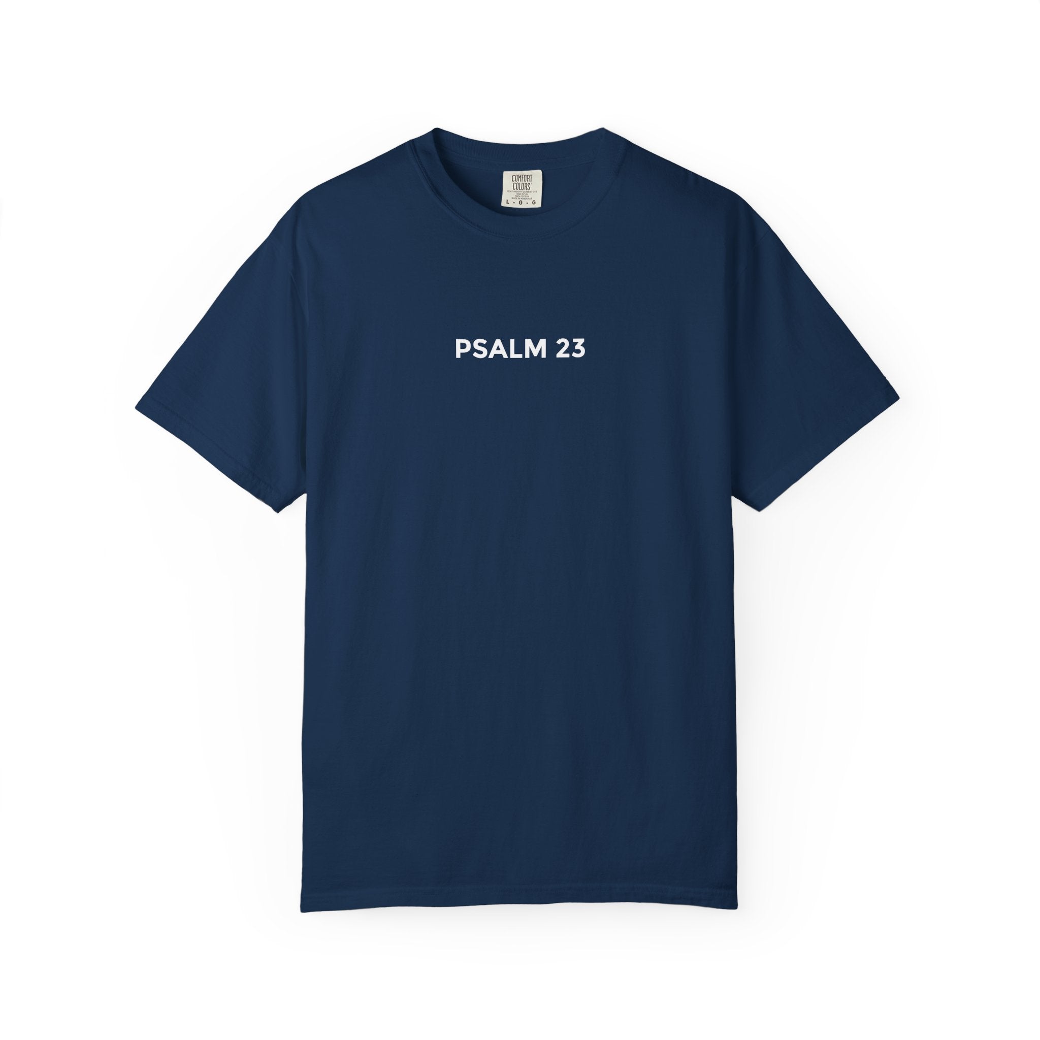 Psalm 23 Shirt - He Makes Me Lie Down In Green Pastures (Football)