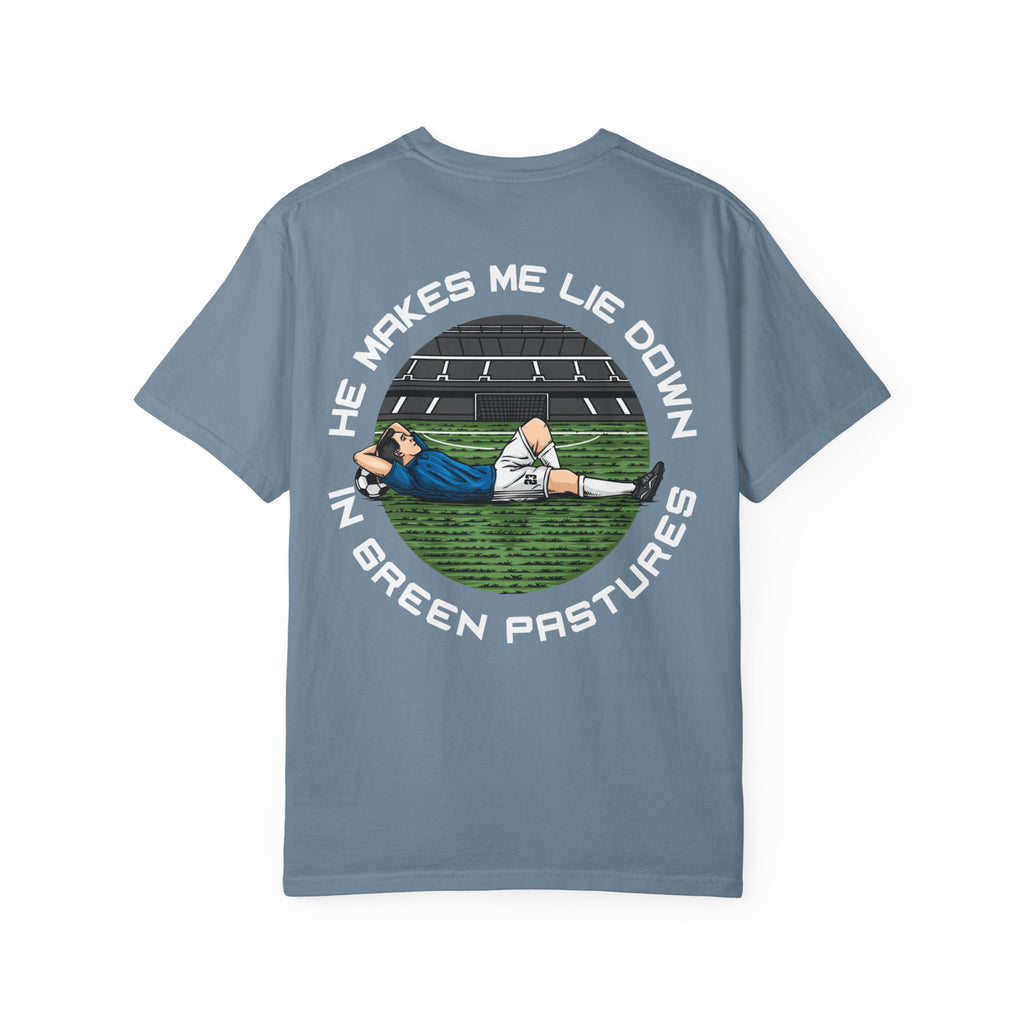 Psalm 23 - He Makes Me Lie Down in Green Pastures (Soccer)