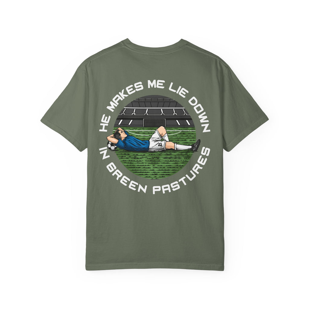 Psalm 23 - He Makes Me Lie Down in Green Pastures (Soccer)