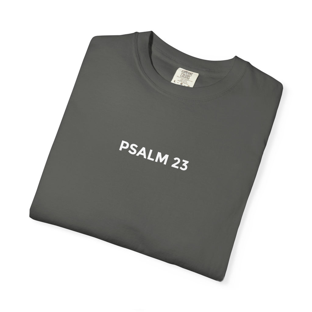 Psalm 23 Shirt - He Makes Me Lie Down In Green Pastures (Football)