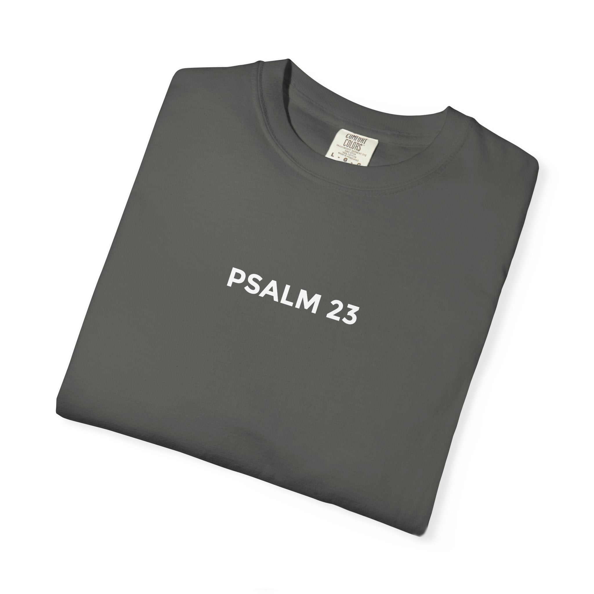 Psalm 23 Shirt - He Makes Me Lie Down In Green Pastures (Football)