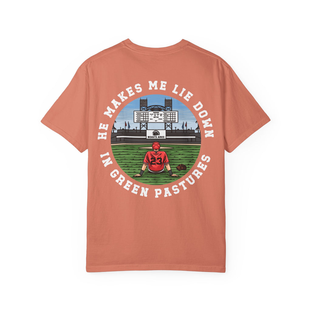 Psalm 23 - He Makes Me Lie Down in Green Pastures (Baseball)