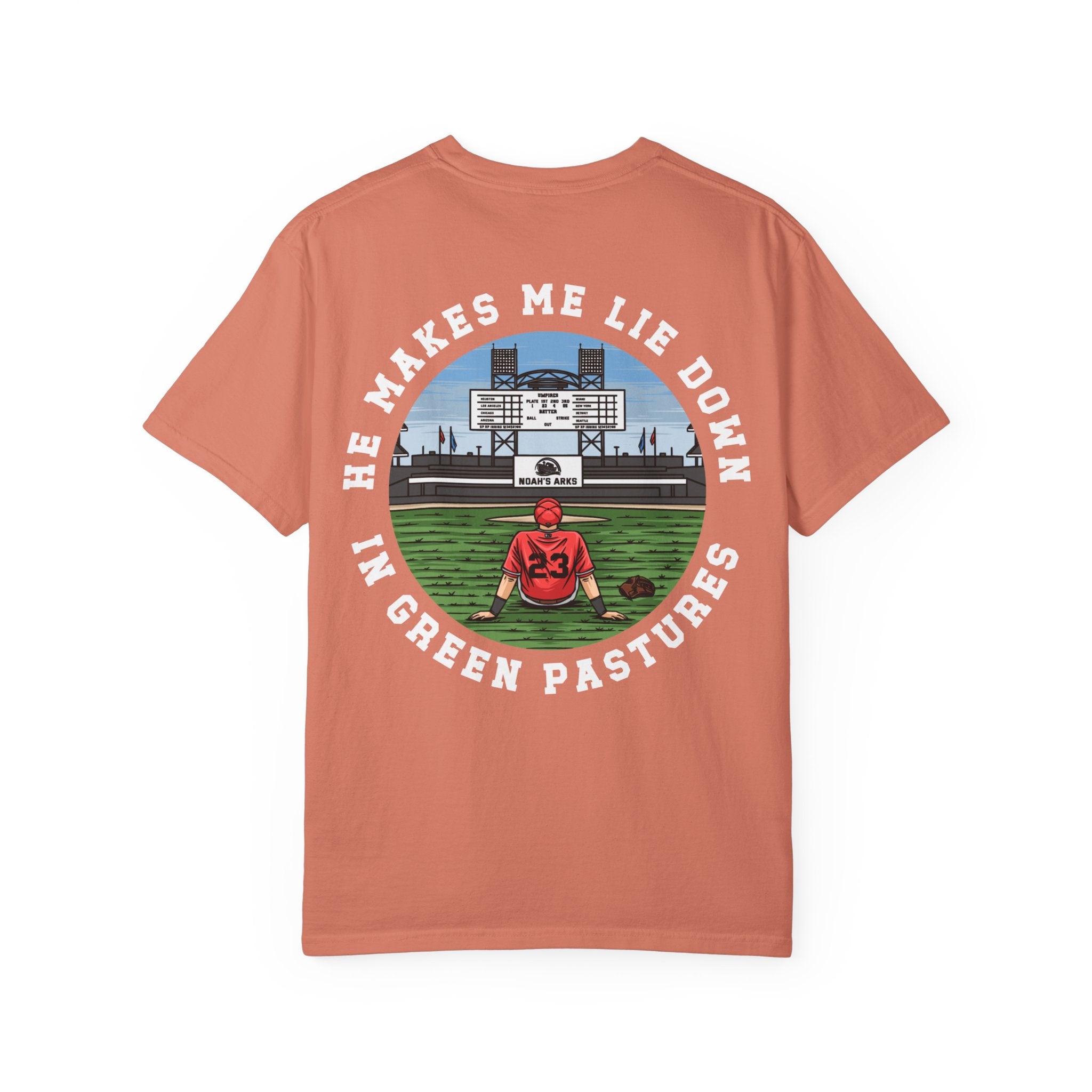 Psalm 23 - He Makes Me Lie Down in Green Pastures (Baseball)